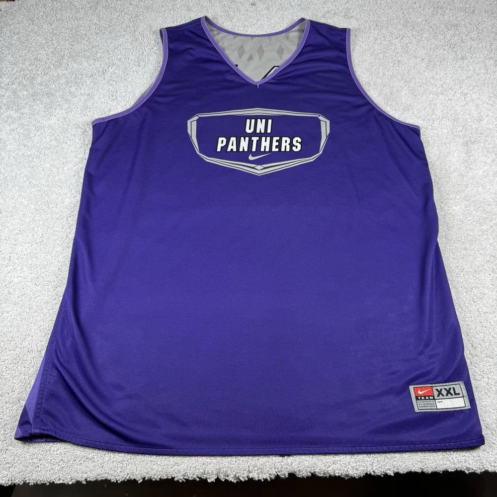 UNI Panthers Northern Iowa Reversible Practice Basketball Jersey ~ Adult XXL #14